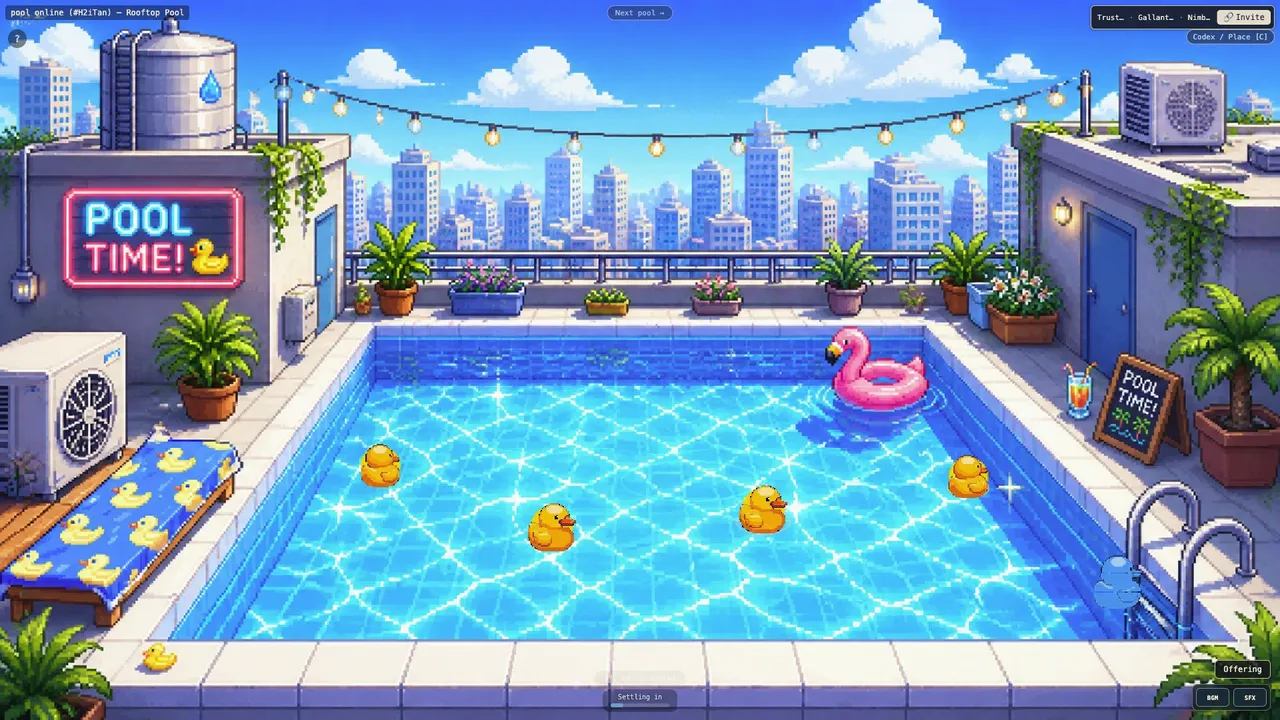 Sky Drop Ducks Screenshot 0