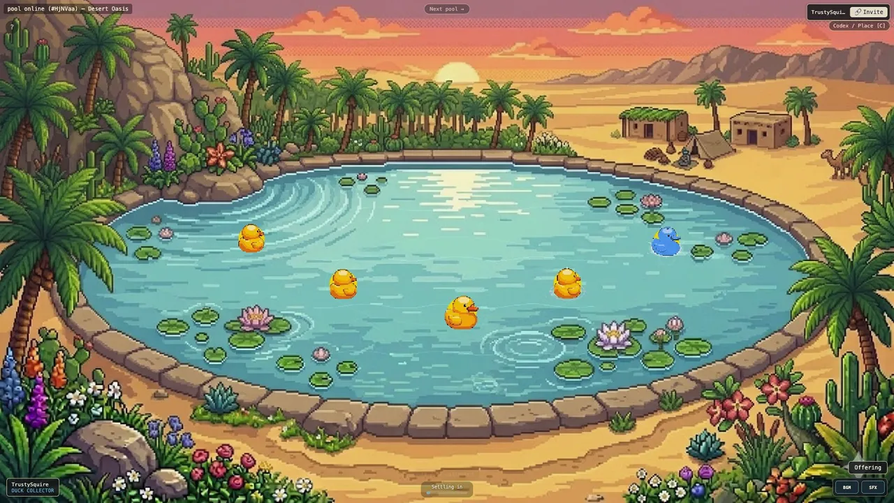 Sky Drop Ducks Screenshot 2