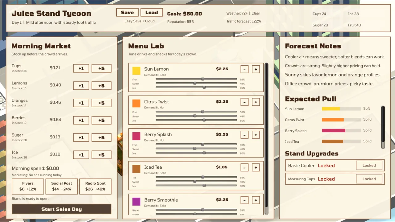 Juice Stand Tycoon Screenshot 2