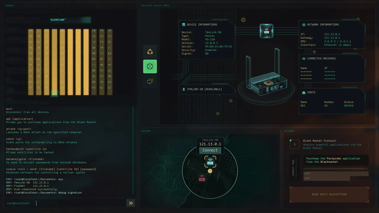 Hacker The Dark Shadow Screenshot 0