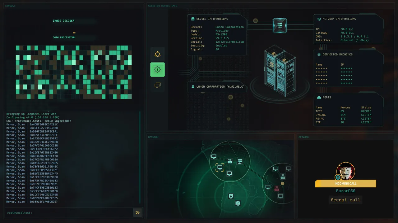 Hacker The Dark Shadow Screenshot 1