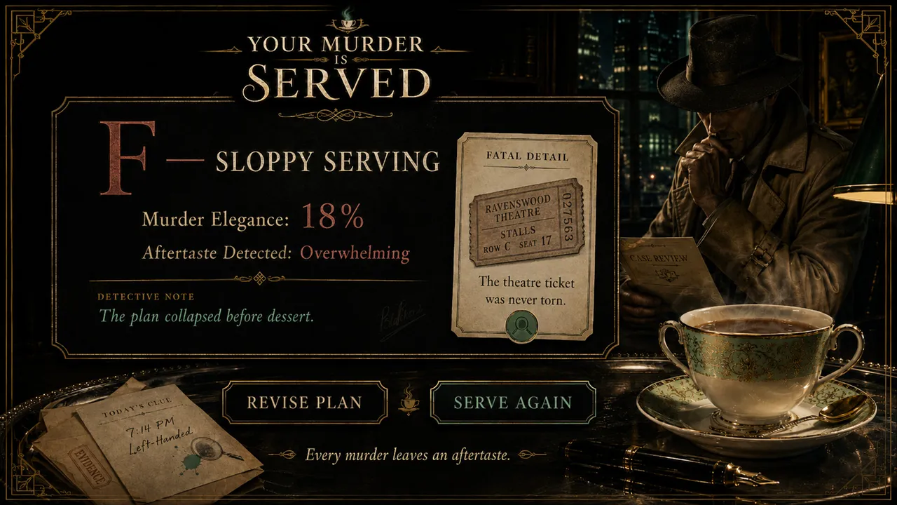 Your Murder Is Served Screenshot 22