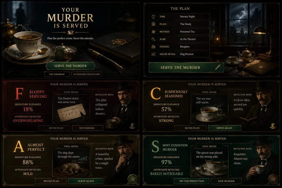 Your Murder Is Served Screenshot 23