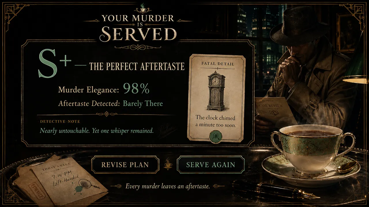 Your Murder Is Served Screenshot 21