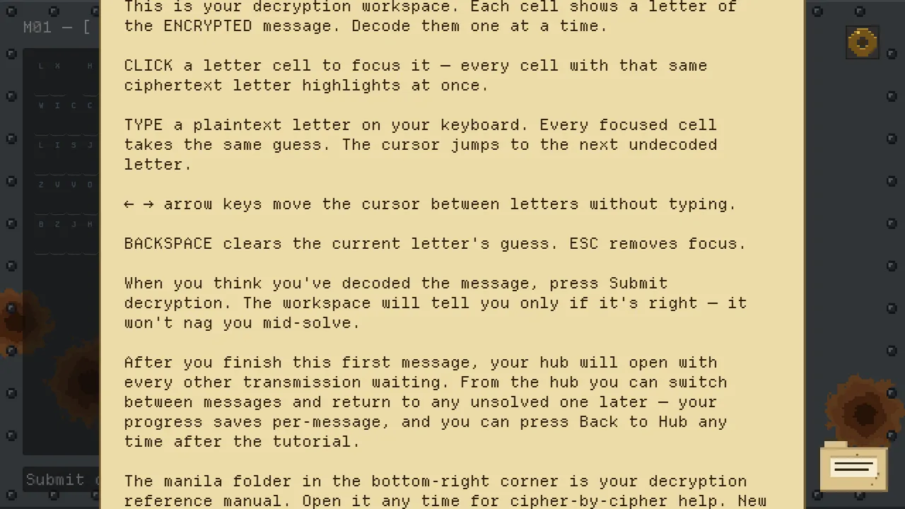 Null Cipher Screenshot 1