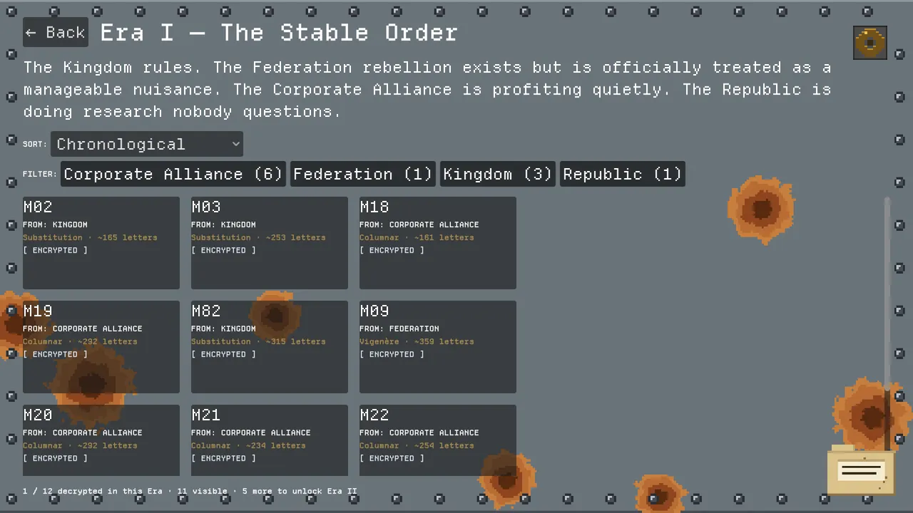Null Cipher Screenshot 2