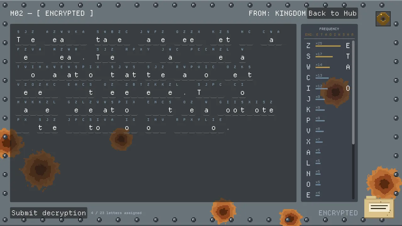 Null Cipher Screenshot 3