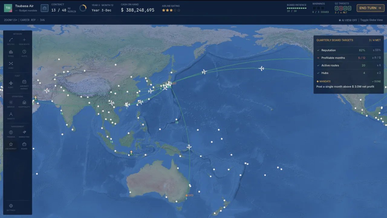 Airline Legacy Screenshot 0