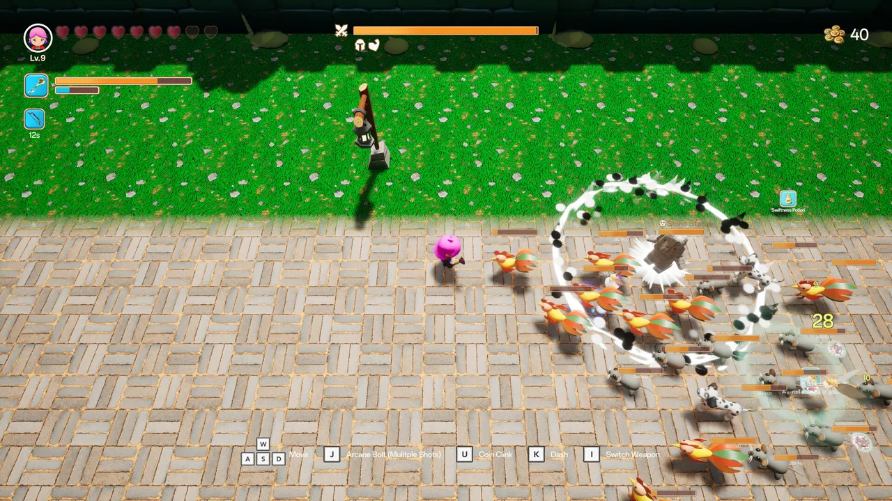 Sword and Sprite Demo Screenshot 1