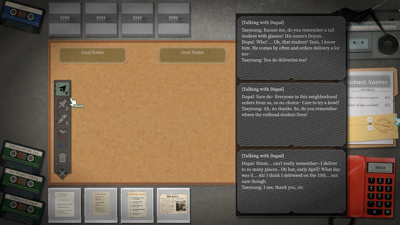 Garisani Detective Agency Demo Screenshot 1