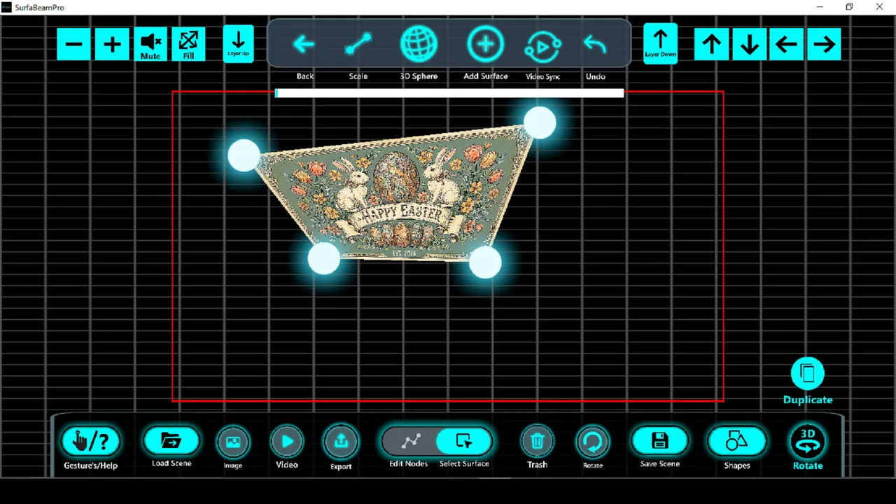 SurfaBeam - Projection Mapping Screenshot 3