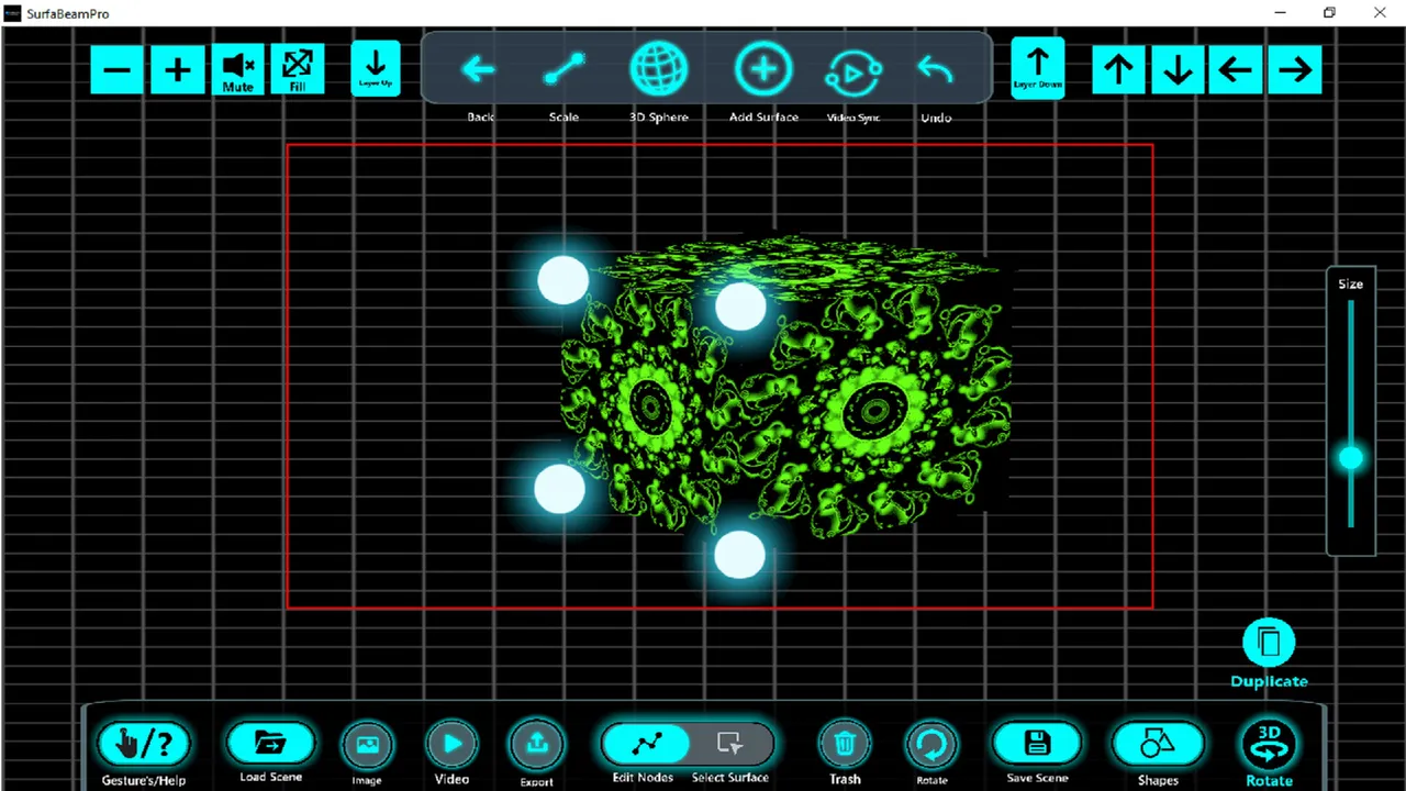 SurfaBeam - Projection Mapping Screenshot 5
