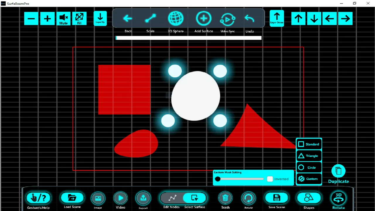 SurfaBeam - Projection Mapping Screenshot 4