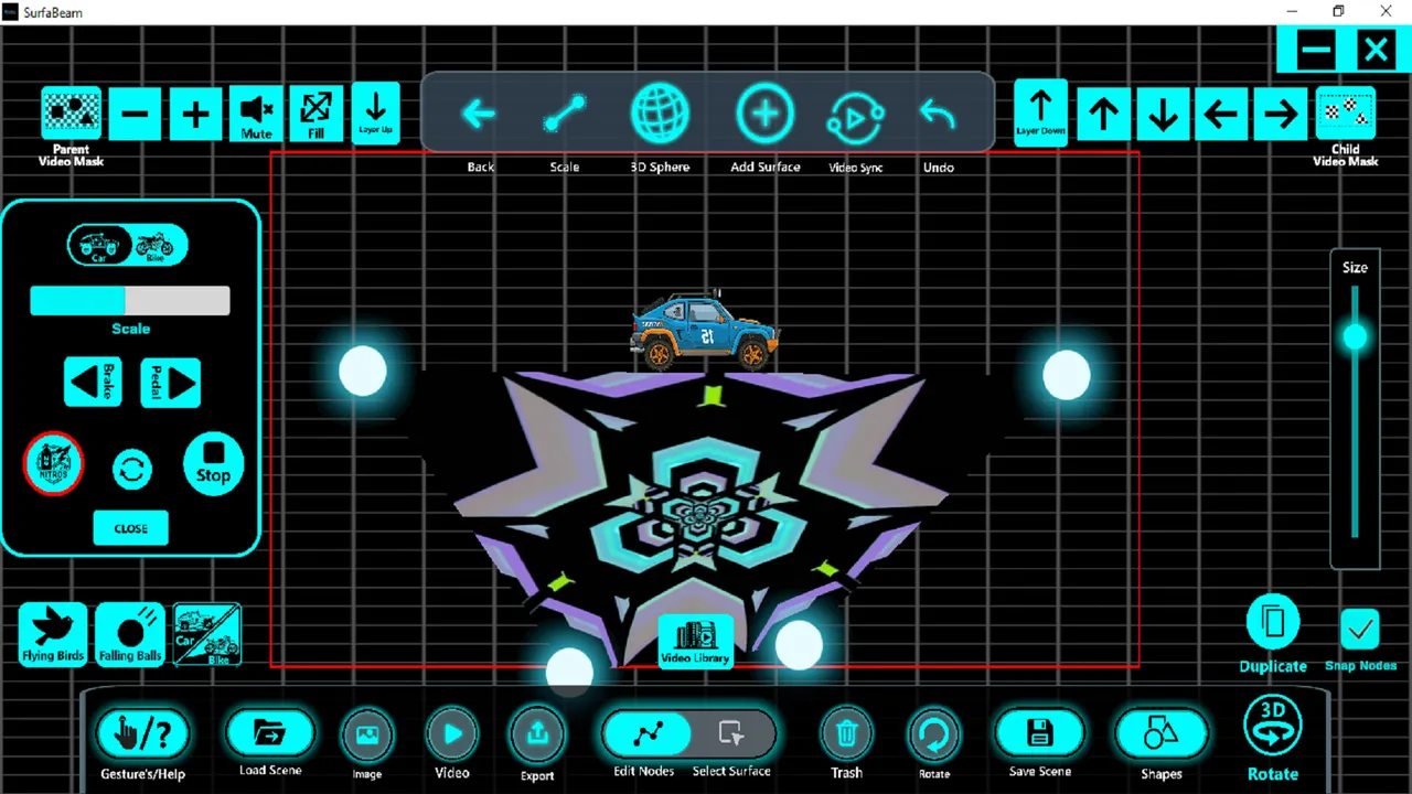 SurfaBeam - Pro Projection Mapping Screenshot 2