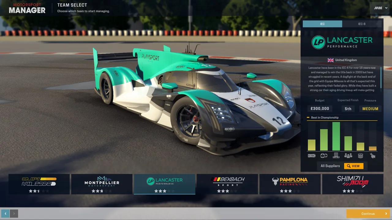 Motorsport Manager - Endurance Series Screenshot 3