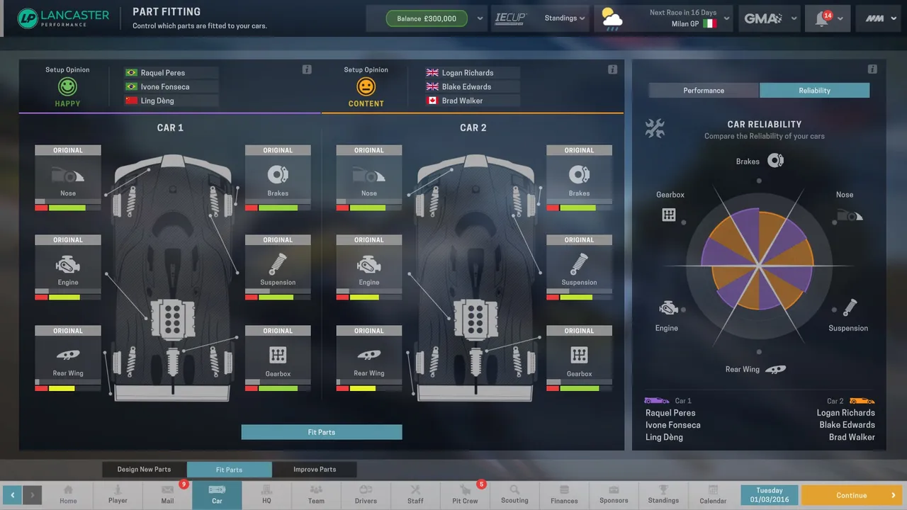 Motorsport Manager - Endurance Series Screenshot 4