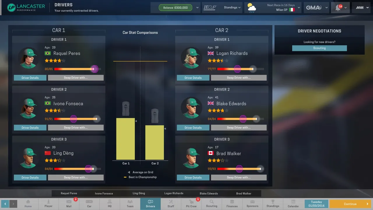 Motorsport Manager - Endurance Series Screenshot 5