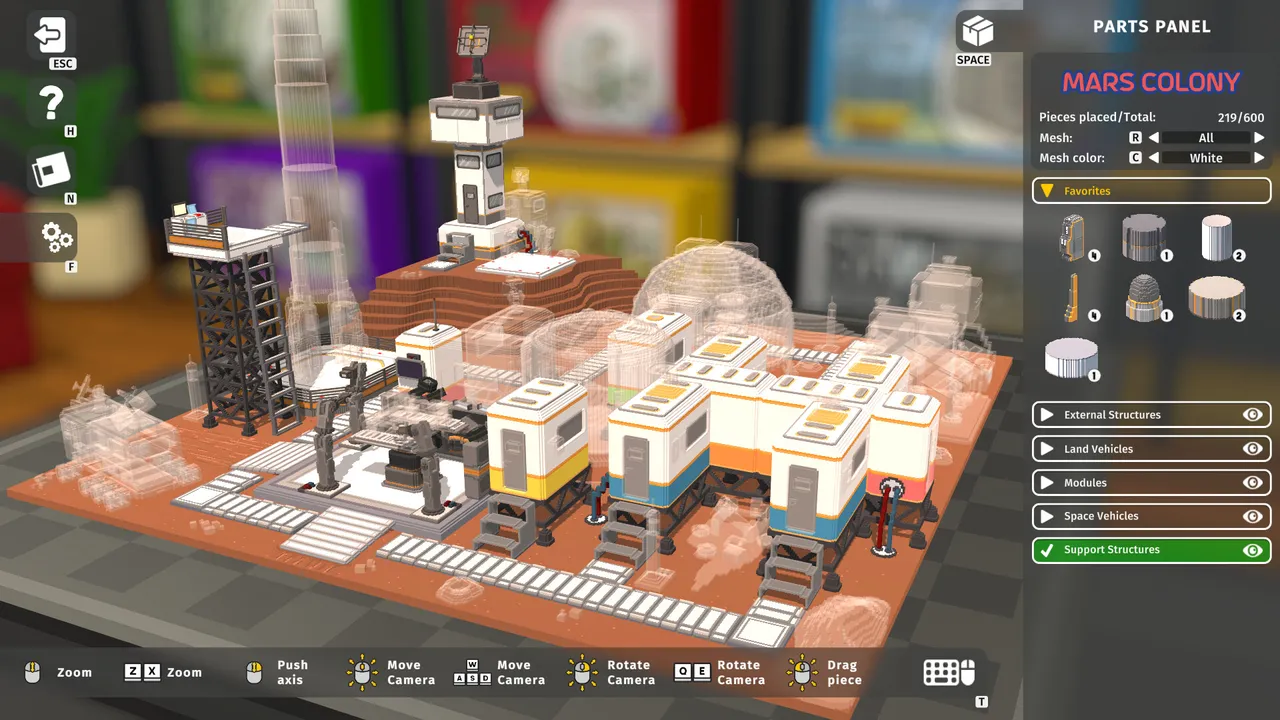 Diorama Builder - Mars Colony Screenshot 3