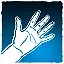 The hands of a healer icon