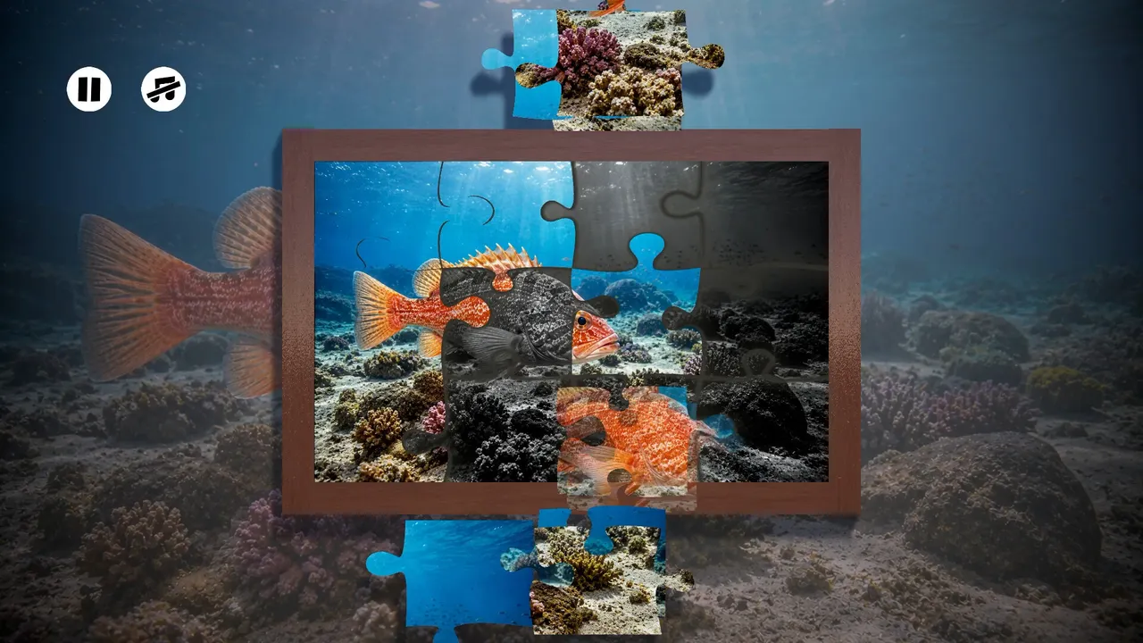 Puzzles: Fish Screenshot 1