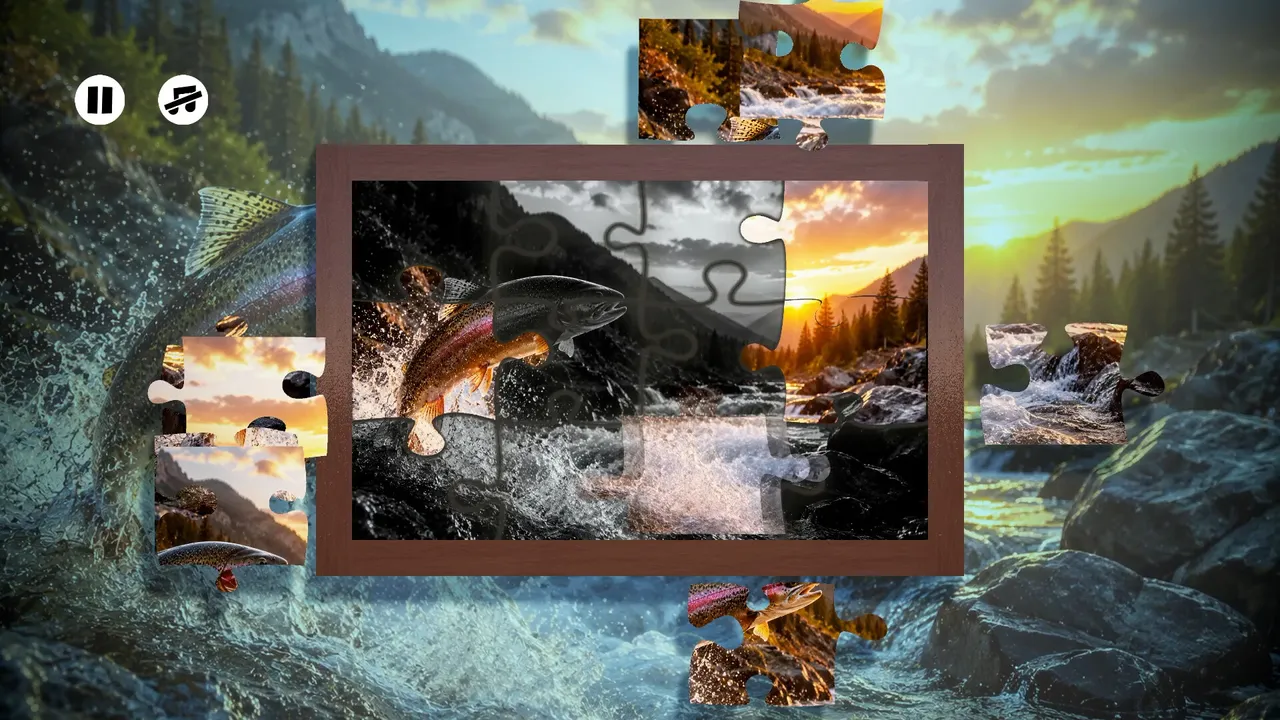 Puzzles: Fish Screenshot 2