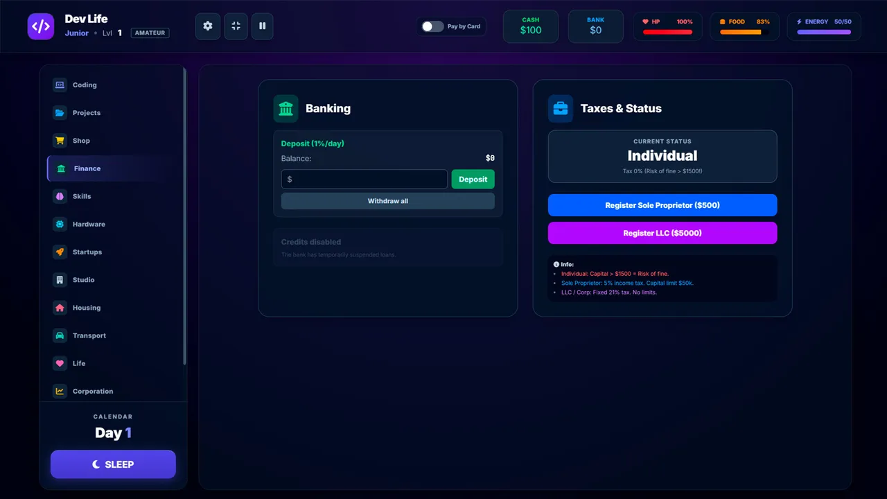 Dev Life: Tap & Code Screenshot 5