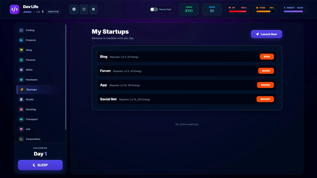 Dev Life: Tap & Code Screenshot 2