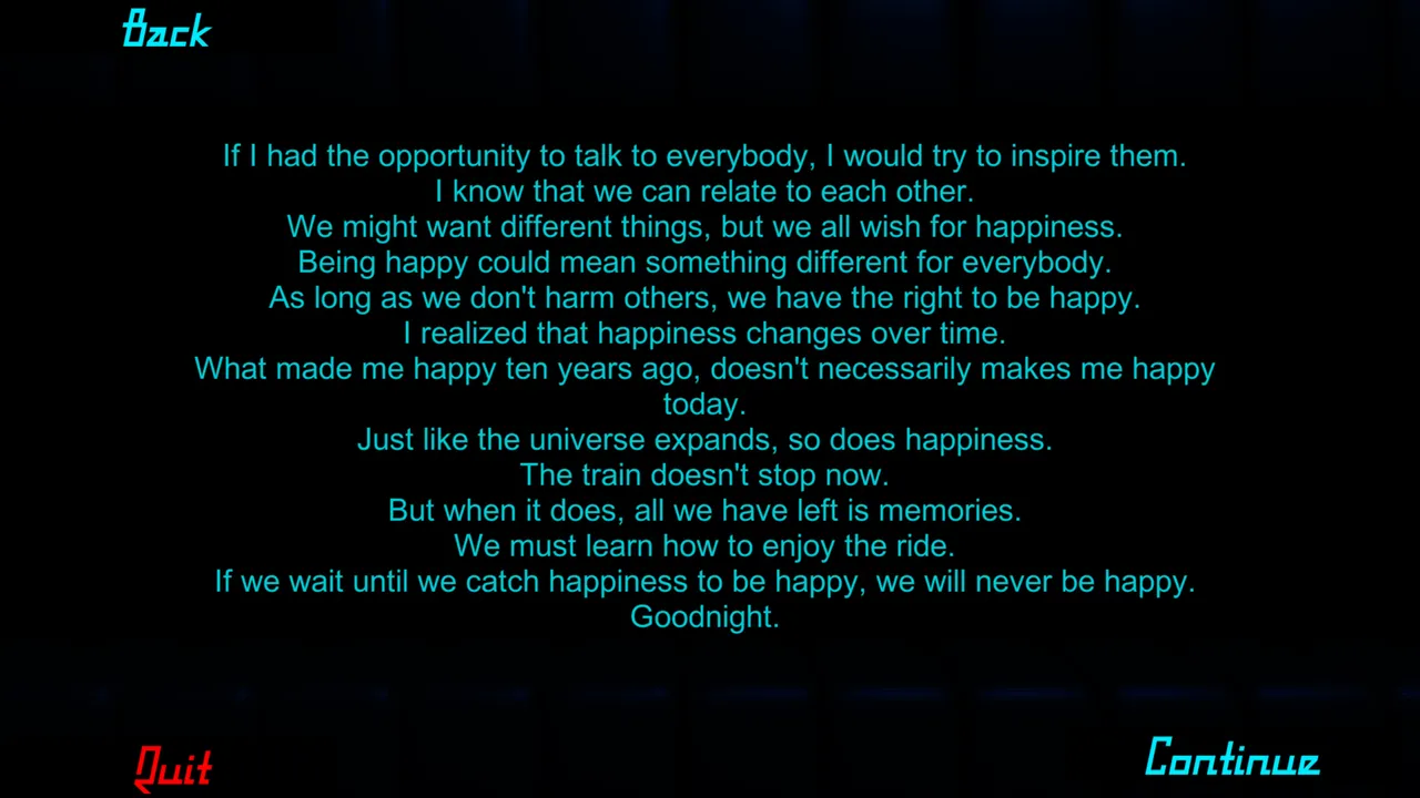 Unforgiving Happiness Screenshot 1