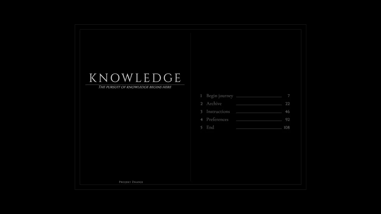 KNOWLEDGE Screenshot 0