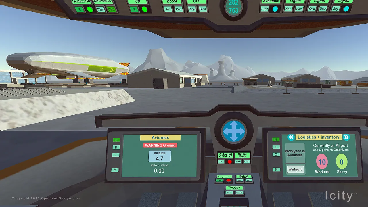 Icity - a Flight Sim ... and a City Builder Screenshot 2