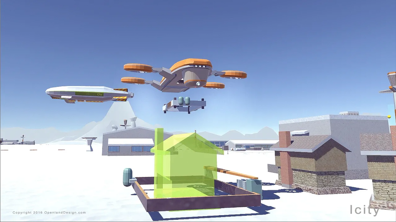 Icity - a Flight Sim ... and a City Builder Screenshot 3