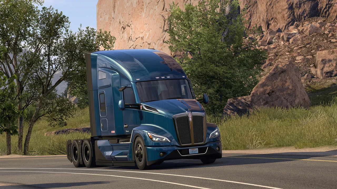 American Truck Simulator - Kenworth T680 2022 Screenshot 1