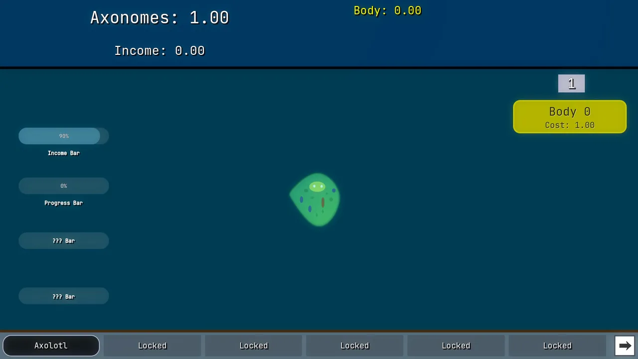 Axomorph Idle Screenshot 0