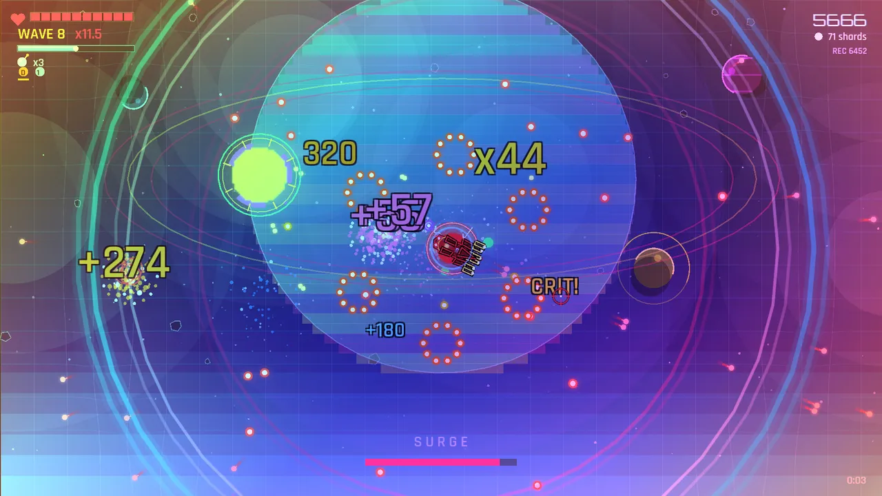 NEON SURGE Demo Screenshot 2