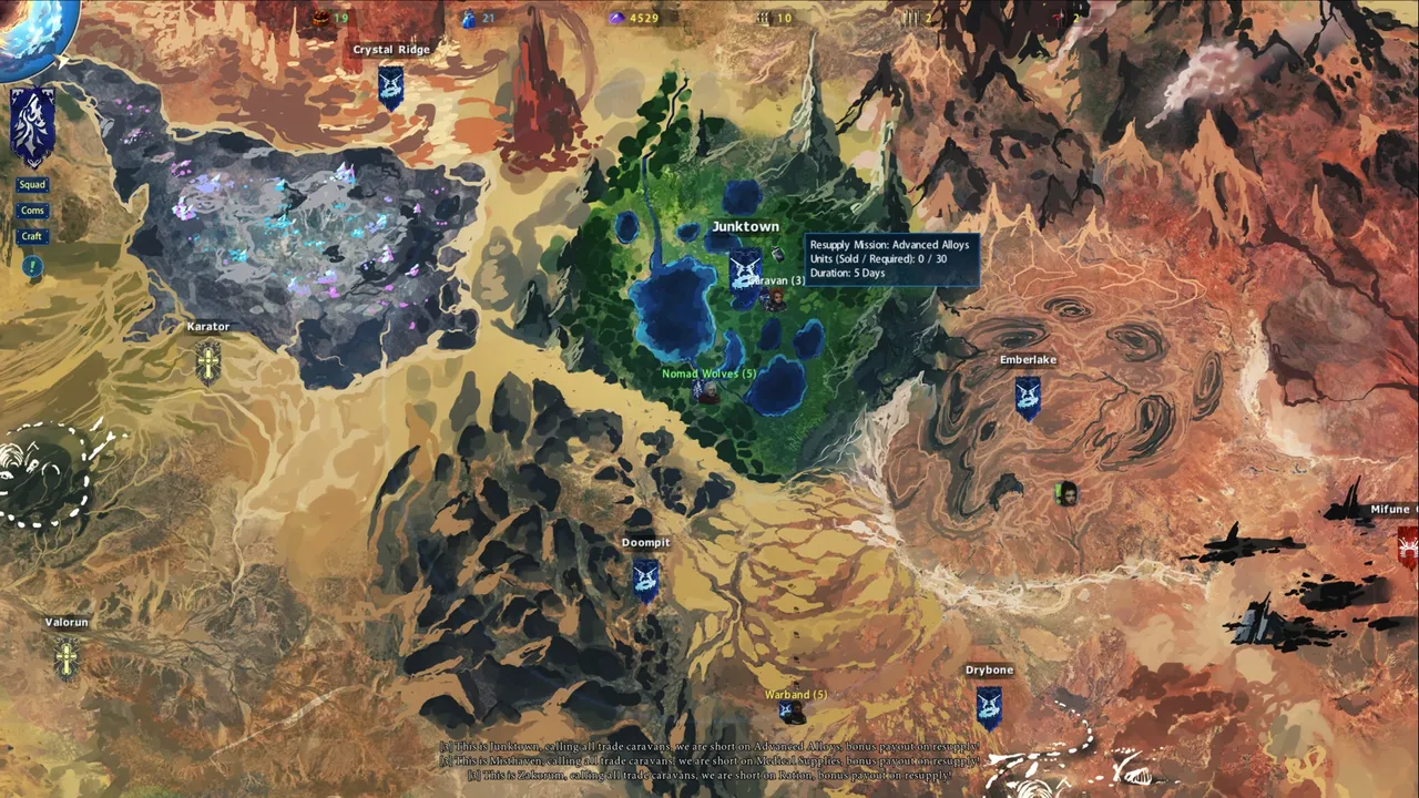 Nomads of the Fallen Star Screenshot 5