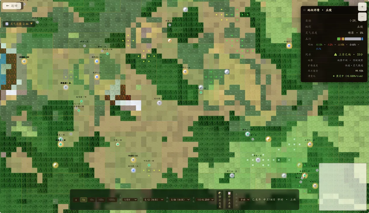 Guanzhi: Ancient Cultivation Simulator Screenshot 5