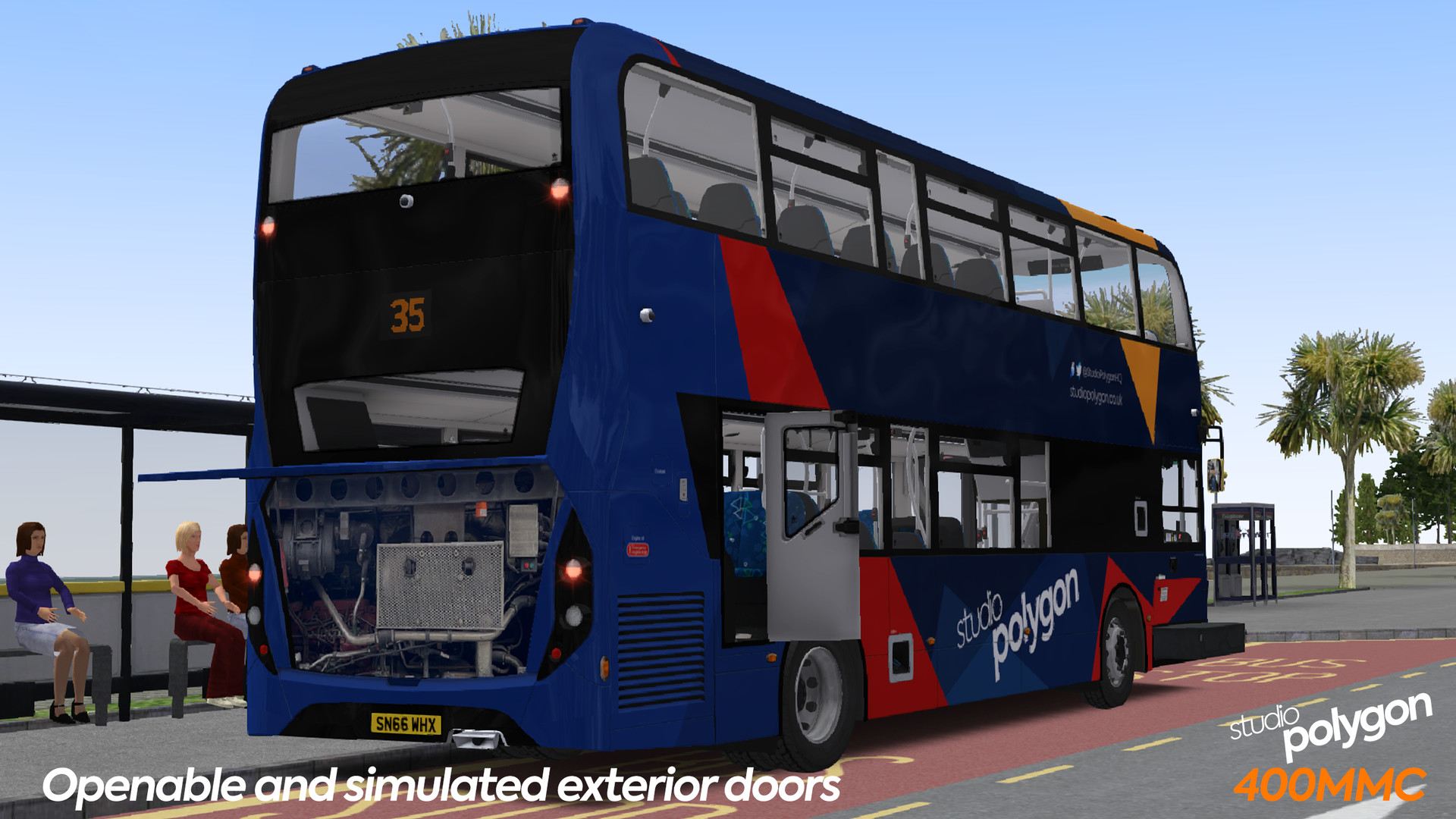 OMSI 2 Add-On Studio Polygon 400 MMC Pack Screenshot 0