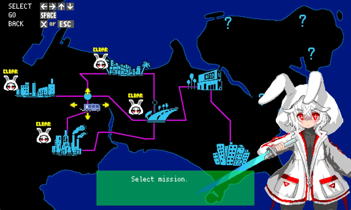 Slash Bullet White Rabbit Screenshot 2