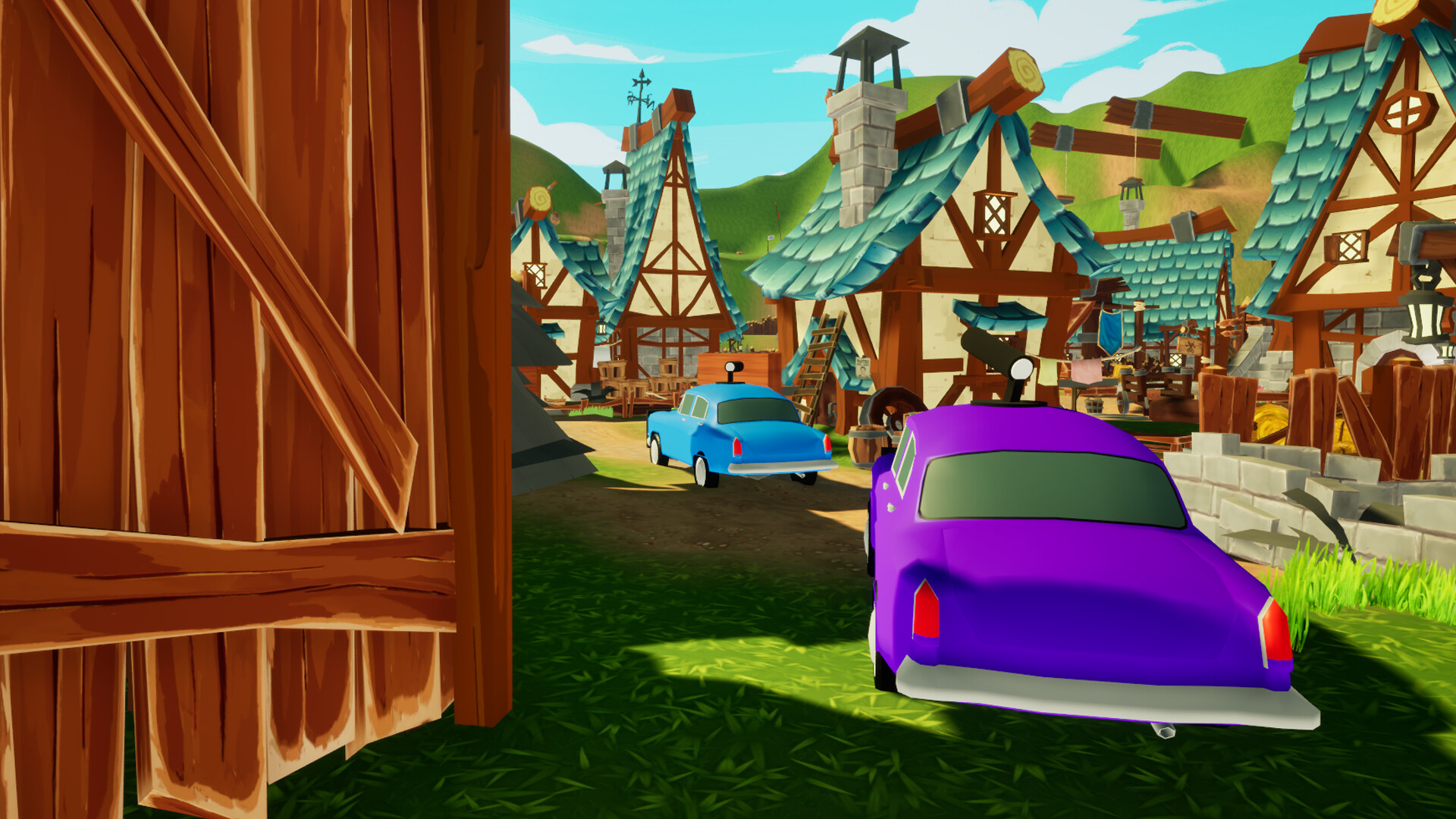 Car Parkour Together Screenshot 0