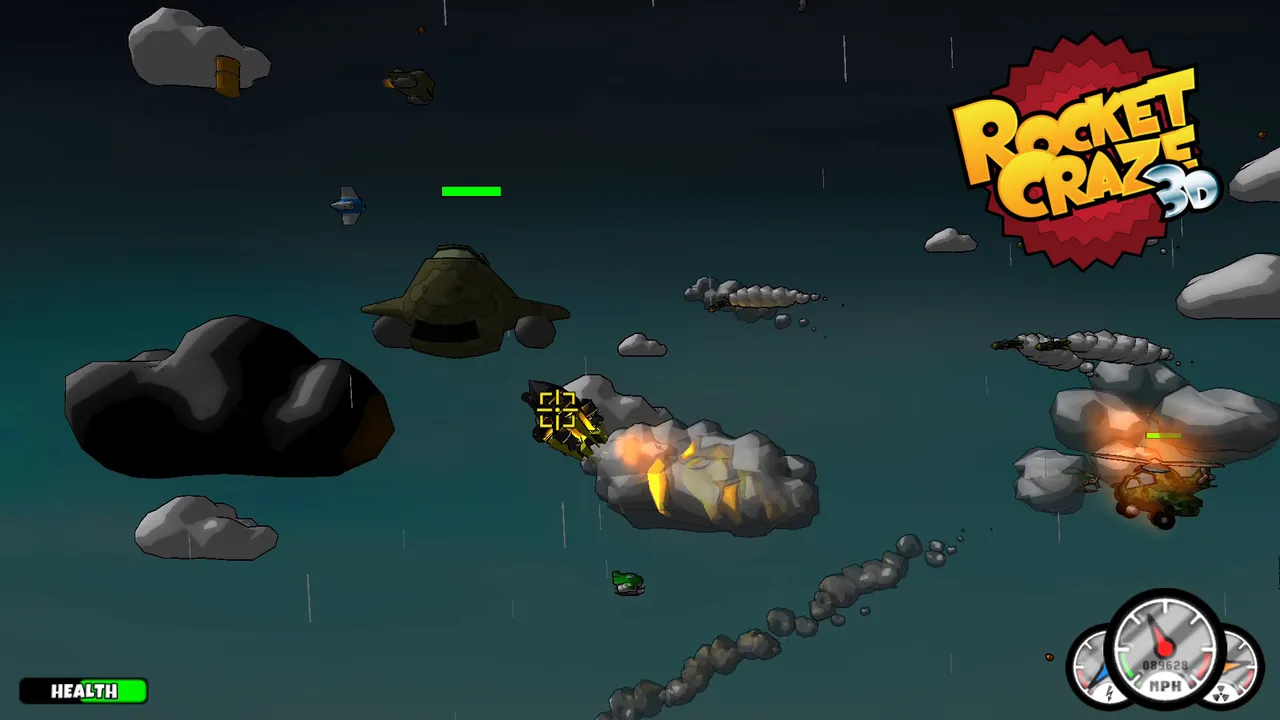 Rocket Craze 3D Screenshot 1