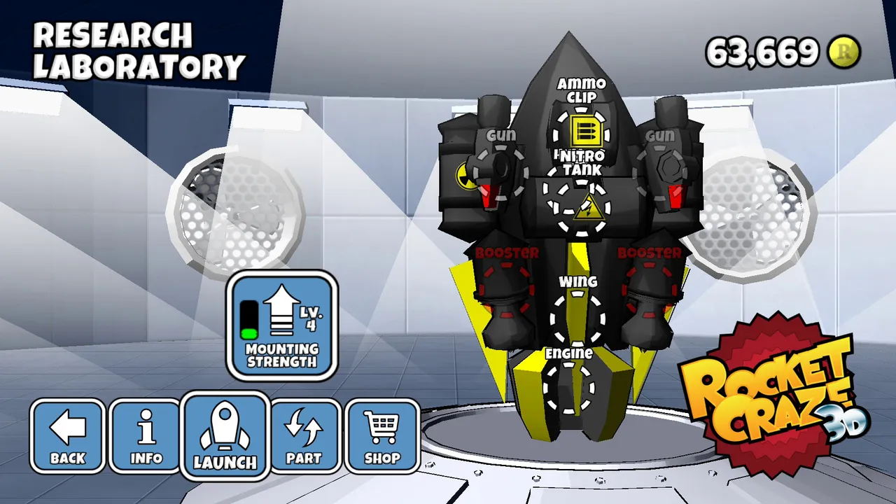 Rocket Craze 3D Screenshot 2