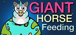 Giant Horse Feeding