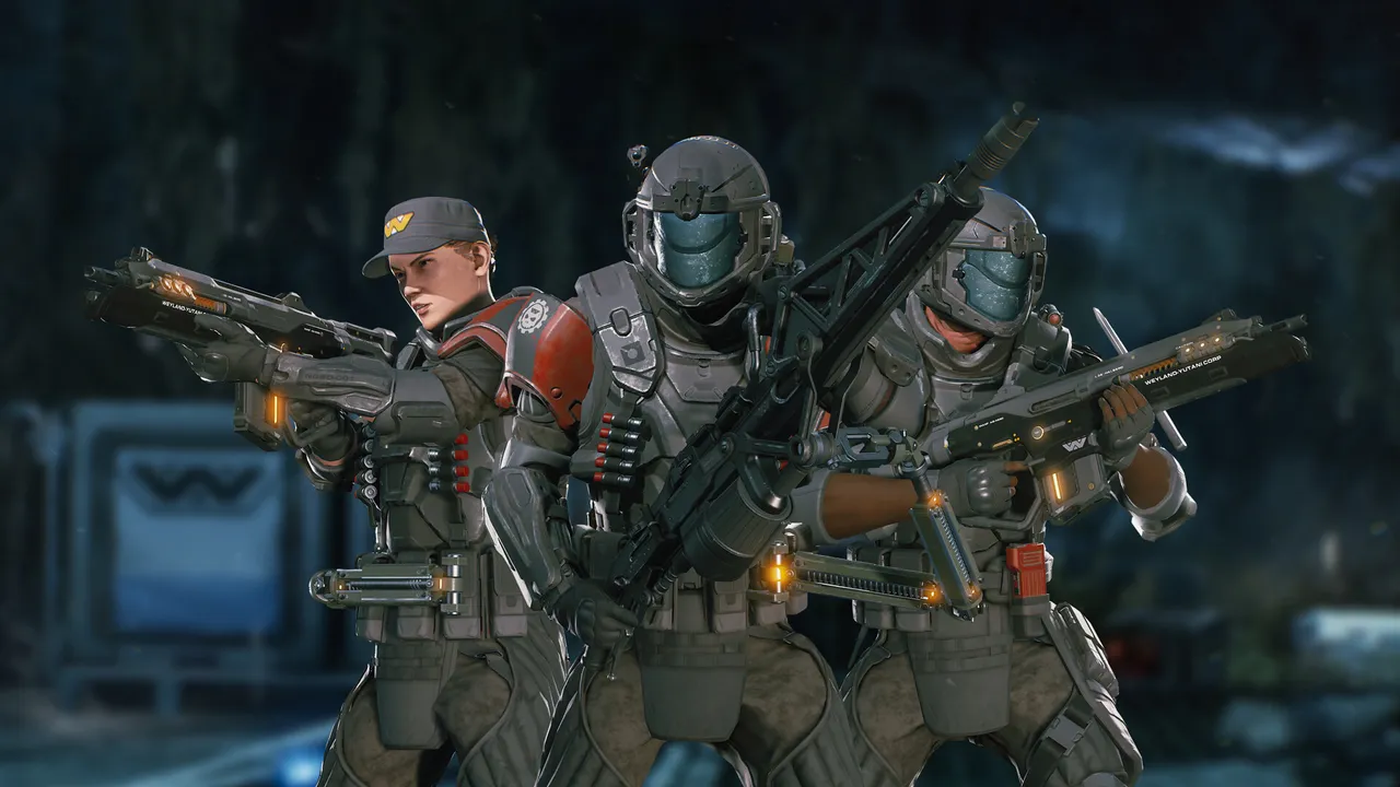 Aliens: Fireteam Elite - Wey-Yu Armoury Screenshot 1