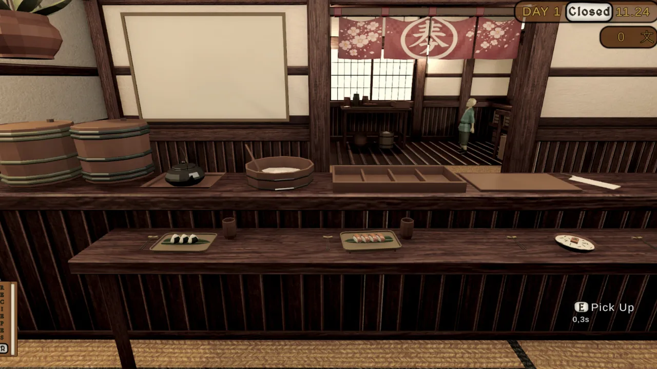 Izakaya Diaries - Sushi Restaurant Simulator Playtest Screenshot 1