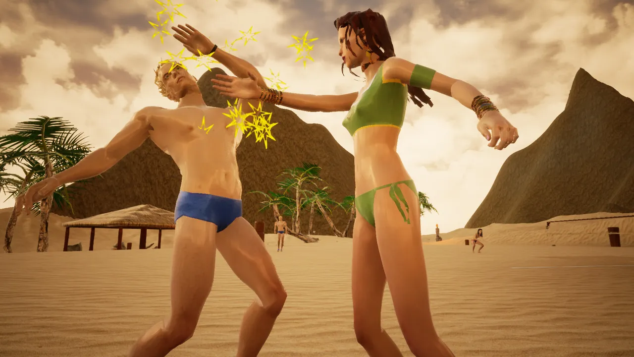 Bikini Island Cricket Demo Screenshot 2