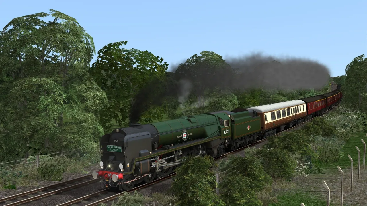 Train Simulator: Merchant Navy Class 35028 ‘Clan Line’ Steam Loco Add-On Screenshot 5
