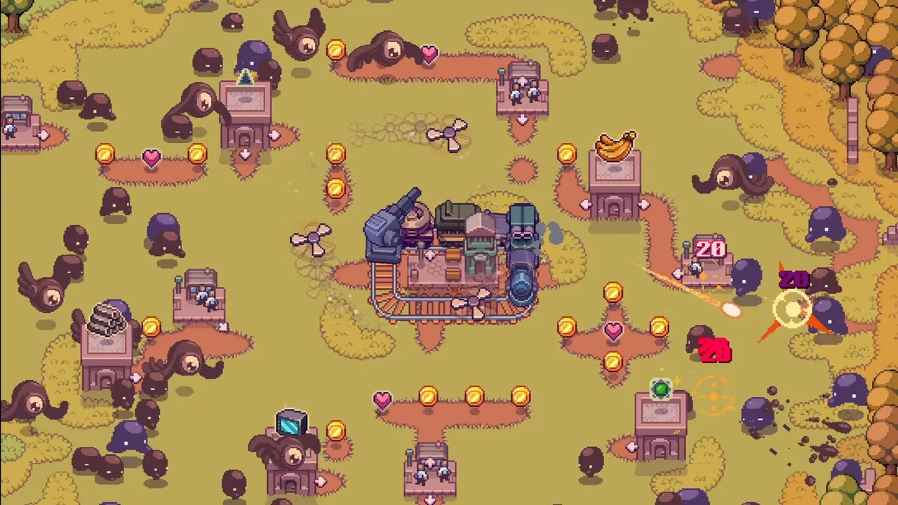 Choo Choo Defenders Demo Screenshot 7