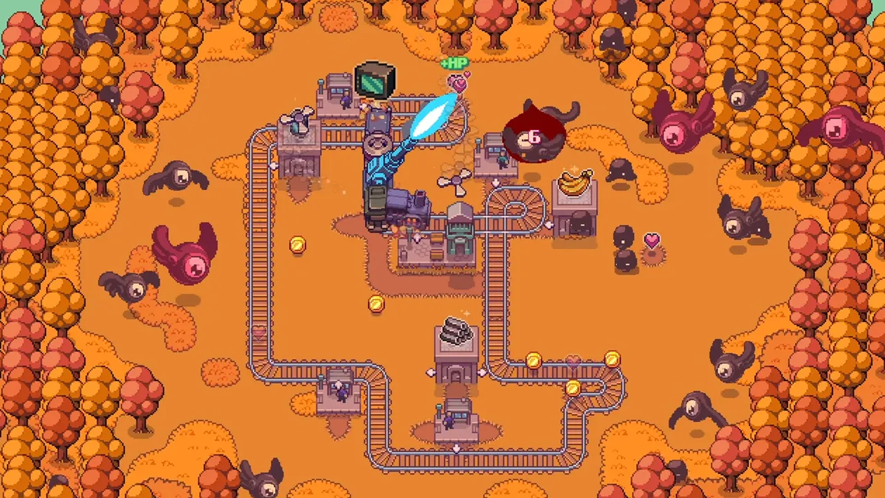 Choo Choo Defenders Demo Screenshot 3