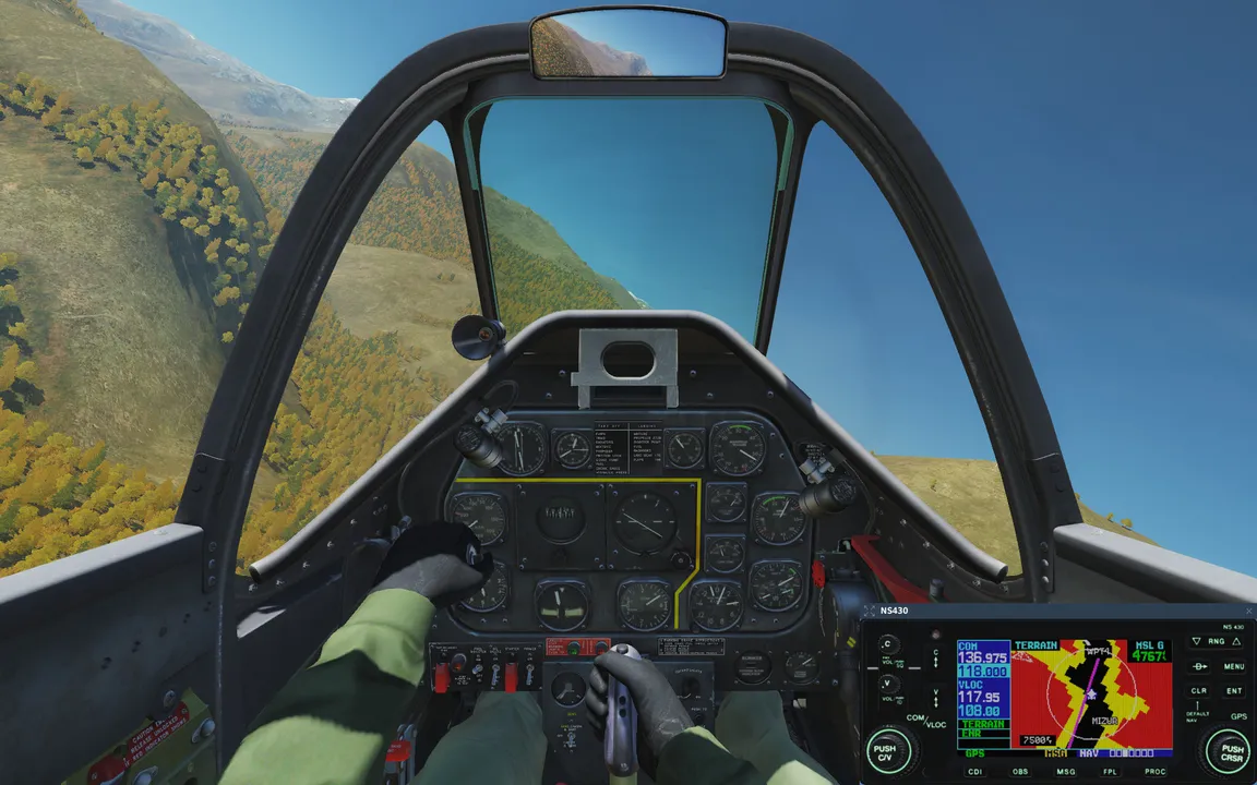 DCS: NS 430 Navigation System Screenshot 2