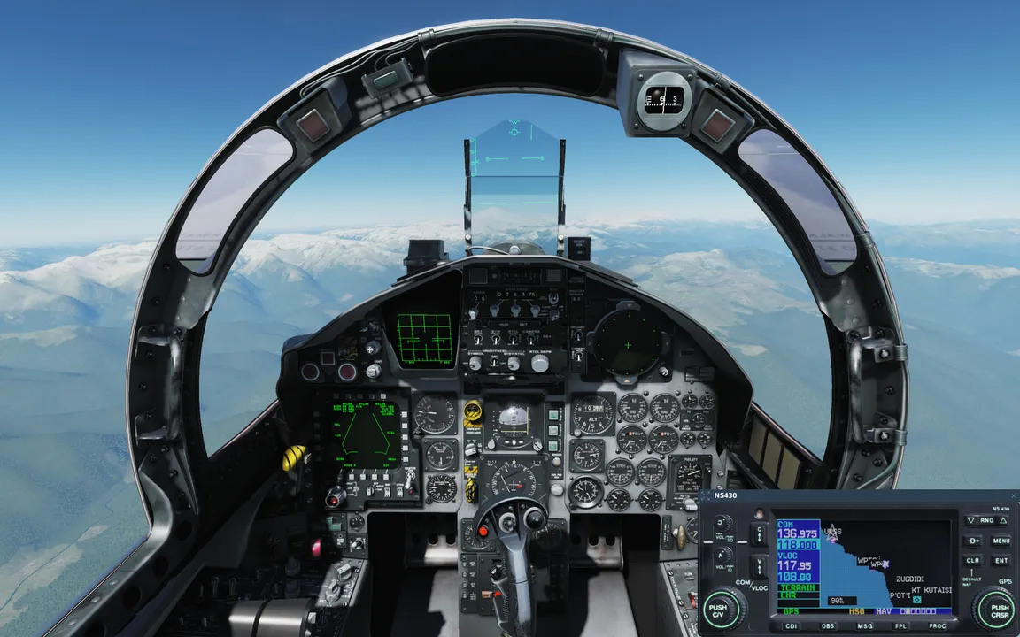 DCS: NS 430 Navigation System Screenshot 0